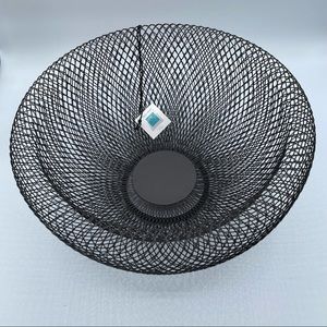 Philippi Mesh Round Fruit Snack Chip Bowl Small 8 Inch New With Box Modern